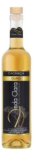 Cachaça Carvalho Francês E Amburana Onda Clara 500 Ml