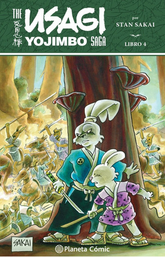 Usagi Yojimbo Saga Nãâº 04, De Sakai, Stan. Editorial Planeta Cómic, Tapa Blanda En Español