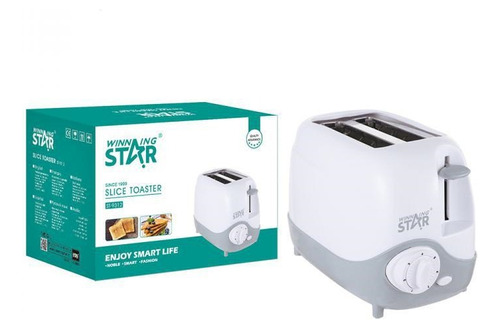 Tostadora Electrica 2 Panes  Winning Star St-9312 