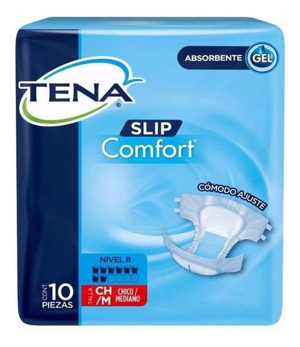 Pañal Para Adulto Tena Comfort Talla M 10 Pieza