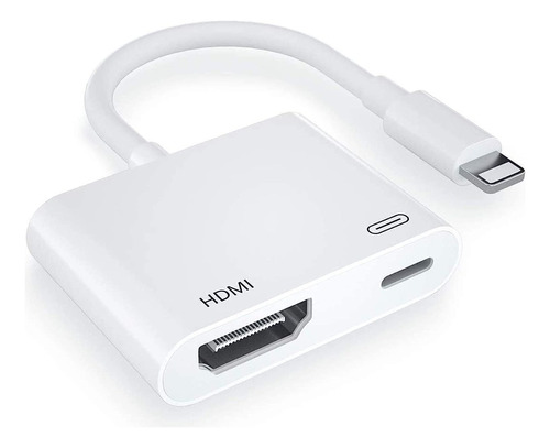 Adaptador Hdmi Otg Lightning A Av Digital Para iPhone / iPad