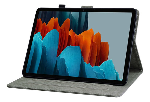 Funda De Tableta De Pu Para Samsung Galaxy Tab S7/tab S8