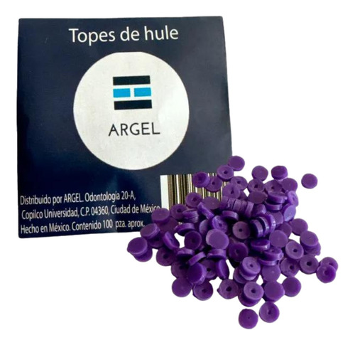 Topes De Hule Ortodoncia Argel 100 Piezas