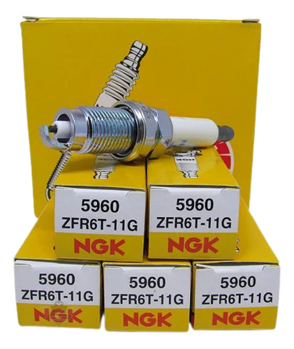 Kit Afinación Para Vw Bora 2.5 Jetta Mk6 Bujías 5w30 Api Sq