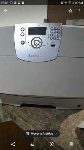 Impresora Lexmark T640 (usada,para Reparar!!)