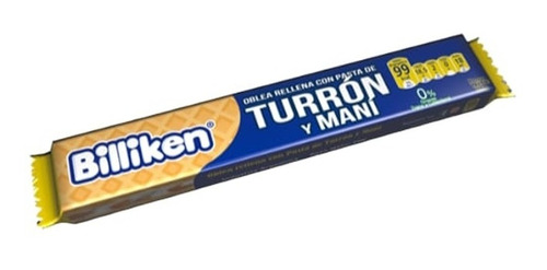 Turrón Billiken Sin Tacc X 50 U.