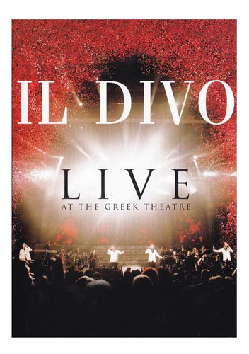 Il Divo Live At The Greek Theatre Dvd Nuevo Us Musicovinyl