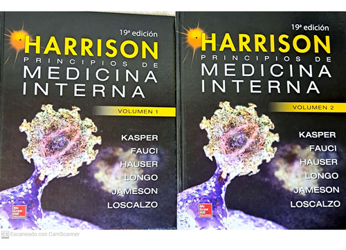 Harrison Principios De Medicina Interna Volumen 1 Y 2