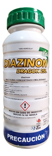 Insecticida Agricola Diazinon Dragon 25 E