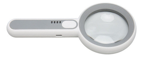 Lente Óptica Recargable Portátil Con Lupa Led