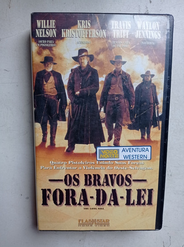 Filme Vhs - Os Bravos Fora Da Lei (the Long Kill) - 1998