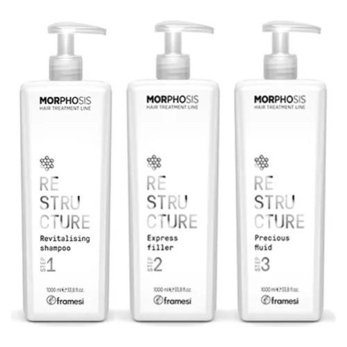 Kit Re Structure X1000ml Framesi Morphosis Cabello Dañado