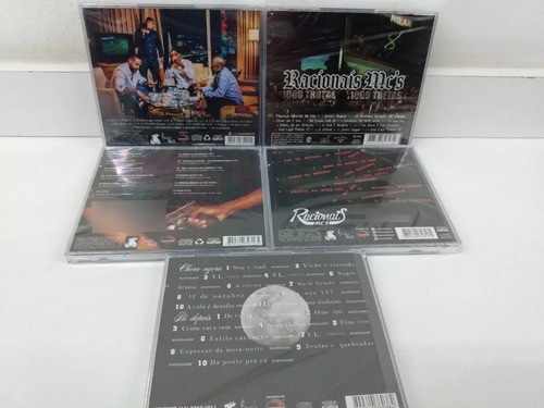 Racionais Mc's - 1 Cd Duplo + 4 Cds