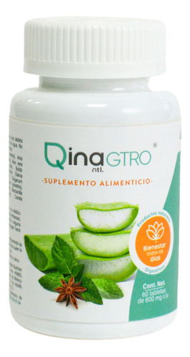 Qinagtro 60 Tabletas 600 Mg Rmflex Sabor Sin sabor