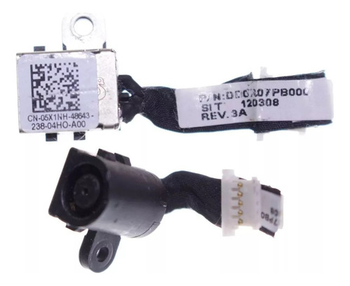 Dc Jack Com Cabo P/ Dell Inspiron 13z-5323 Vostro 3360 05x1n