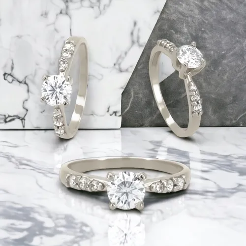 Anillos prometida sales