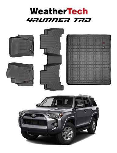 Alfombras Weathertech 4runner Trd 2015 - 2022