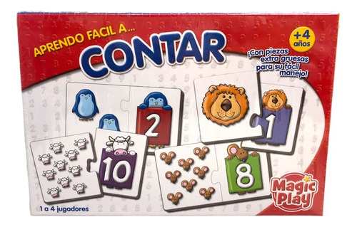 Rompecabezas Para Aprender A Contar Marca Magic Play