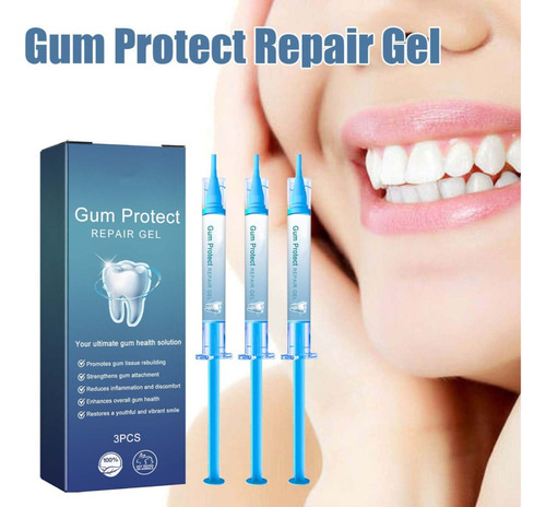 - 4×gel Reparador Dientes, Repara Las Encías Inflamadas