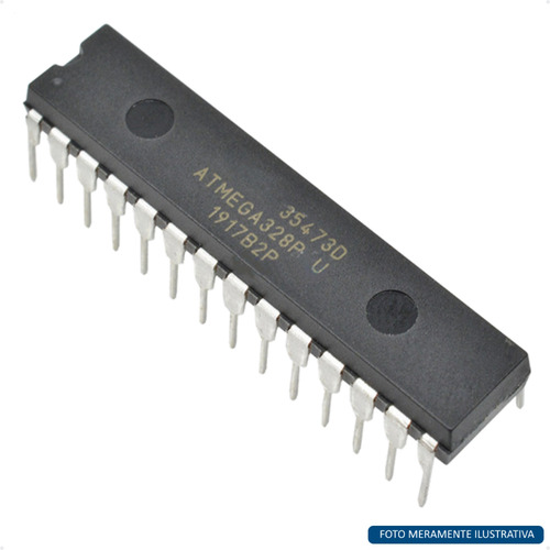 Microcontrolador Atmega328p-pu Dip Com Bootloader Original