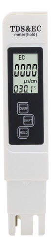 Probador De Calidad De Agua 3 En 1 Tds Meter Portátil Ec
