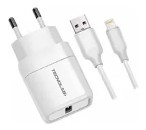 Comprar Cargador De Pared Con Cable Tecnolab Para iPhone iPad iPod