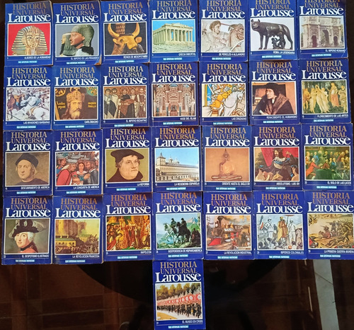 29 Tomos Colección  Historia Universal  Larousse