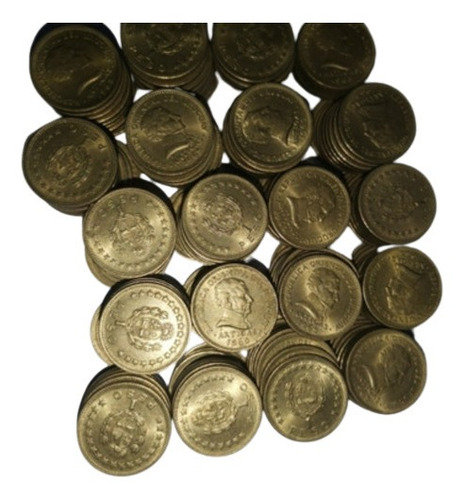 Moneda $1 Año 1965 Metal Dorado.