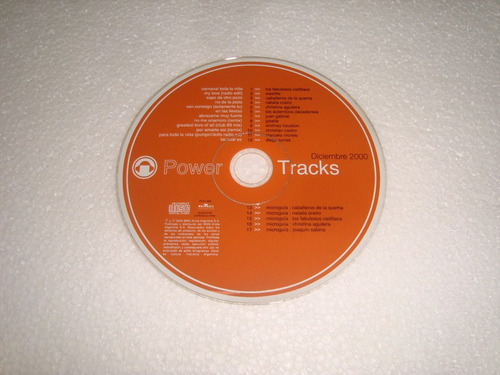 Power Tracks Diciembre 2000 Westlife Fabulosos Cadillacs Cd