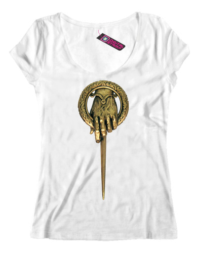 Remera Mujer Game Of Thrones Mano Del Rey Kings Hand S39 Dtg