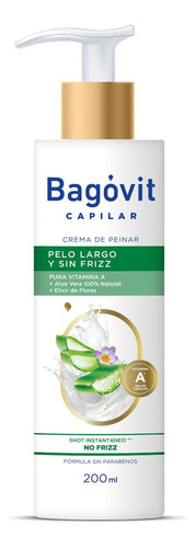 Bagovit Crema De Peinar Pelo Largo Y Sin Frizz 200 Ml