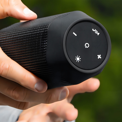 Bocina Portatil Bluetooth 10w Klip Xtreme Kromatik Kws-612 Color Negro