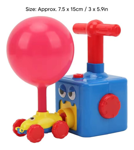 Bombin Lanzador De Autos, Juguete Didáctico Con Globos