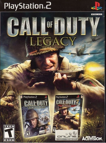 Jogo Mídia Física Lacrado Call Of Duty Legacy Para Ps2