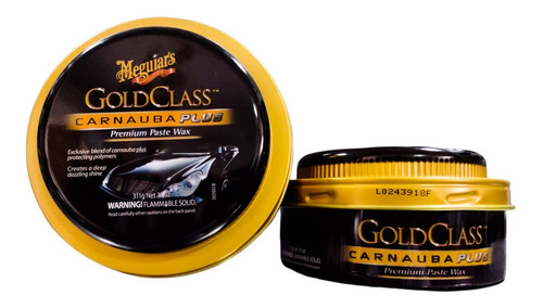 Cera De Coco En Pasta Meguiars Gold Glass Carnauba Plus 311g