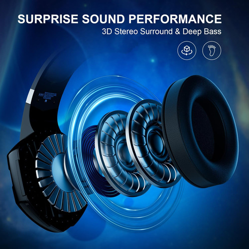 Auriculares De Juegos Inalámbricos Yotms Para Pc, Pc, Ps5, P