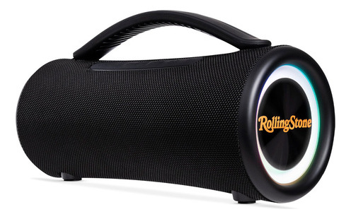 Bocina Bluetooth Rolling Stone Stuffactory Luz Led 40w Negro
