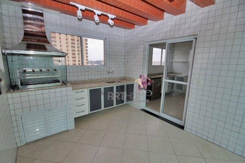 Imagem 9 de 30 de Linda Cobertura Com 4 Dormitórios À Venda, 288 M² Por R$ 1.500.000 - Rudge Ramos - São Bernardo Do Campo/sp - Co0160