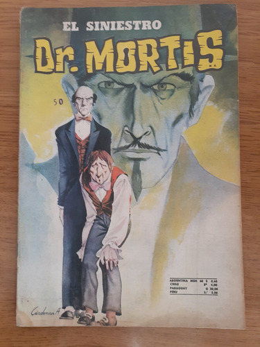 Cómic El Siniestro Dr Mortis Número 96 Editora Zig Zag