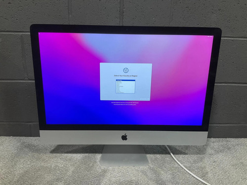 Apple Imac 27 Retina 5k Late 2015 I5-6600 Radeon R9m395 8gb Plateado (Usado)