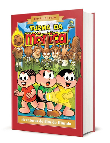 Turma da Mônica: Aventuras do Fim do Mundo: Edição de Luxo, de Sousa, Mauricio de., vol. 1. Editorial Panini Brasil LTDA, tapa dura, edición 1 en português, 2021