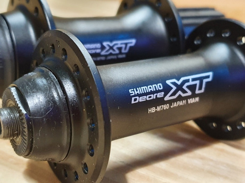 Imagen 4 de 4 de Mazas Shimano Xt 760 Vbrakes. Nuevas!! Carbonobikes