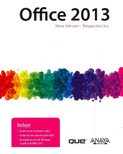 Libro Office 2013 De Steve Johnson