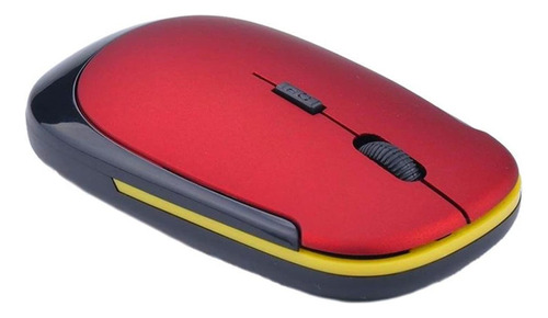 Raton Portatil Inalambrico Usb Para Juego Electronica Color: