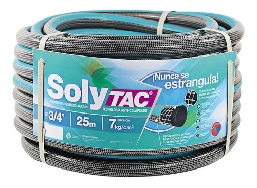 Manguera Anti-colapsado  3/4 X25m Solyon