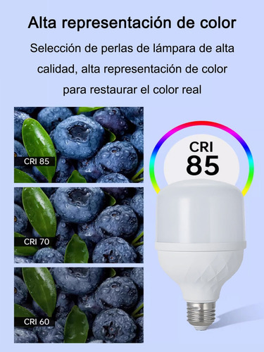 15w Foco Bala Super Led Maxima Potencia Industrial 1500lm Blanco Frío