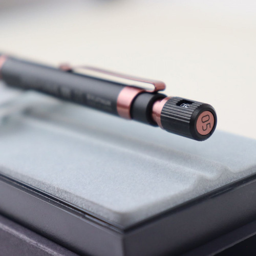 Lapiseira Platinum Pro-use 171 Matte Black & Copper 0.3mm º