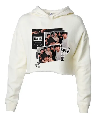 Crop top hoodie bts deals