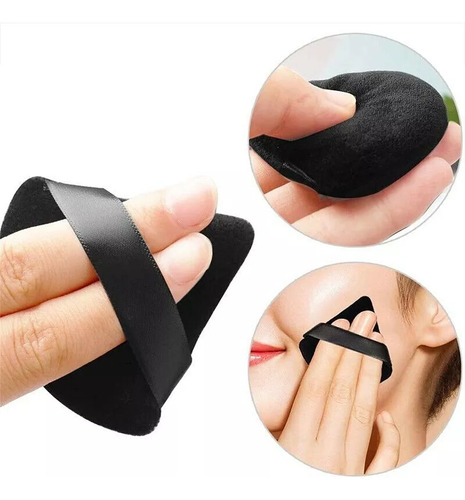 Maquillaje Esponja, Esponjas De Maquillaje 6 Pzas Triangular