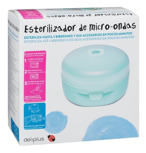 Esterilizador De Microondas Deliplus-tienda Oficial Suavinex